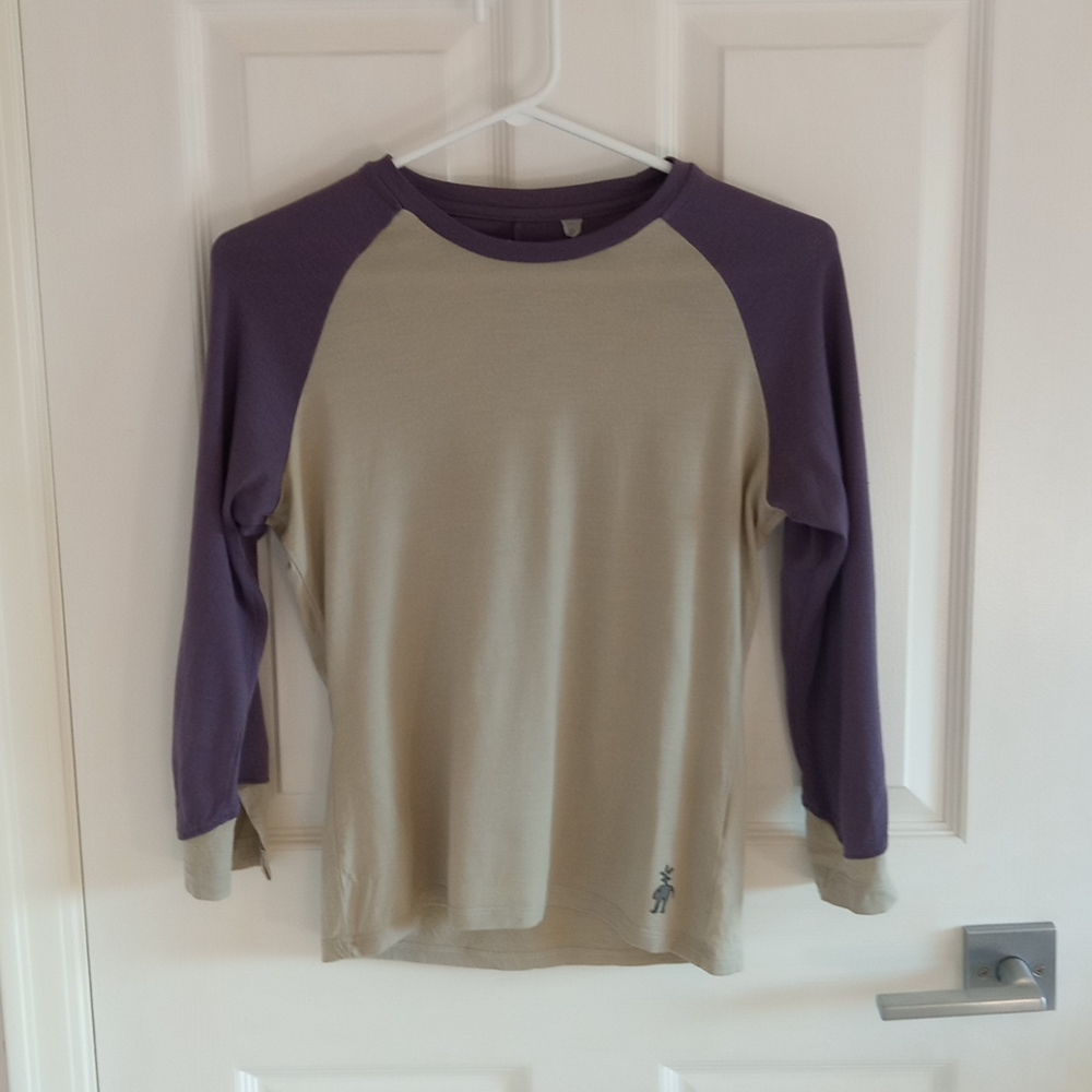 Smartwool 3/4 Sleeve Henley Baselayer 100% Wool